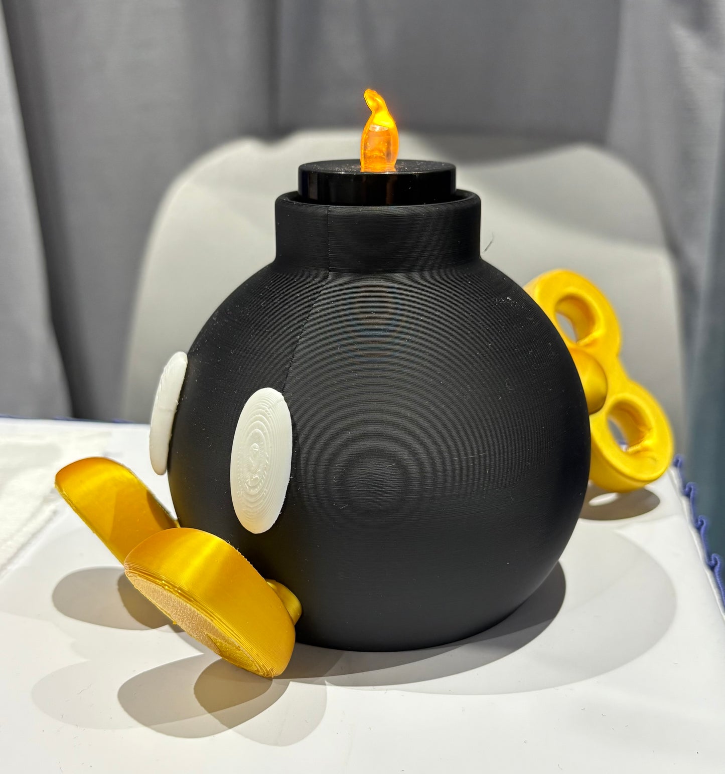 Super Mario Bomb Omb Tea light Candle Holder