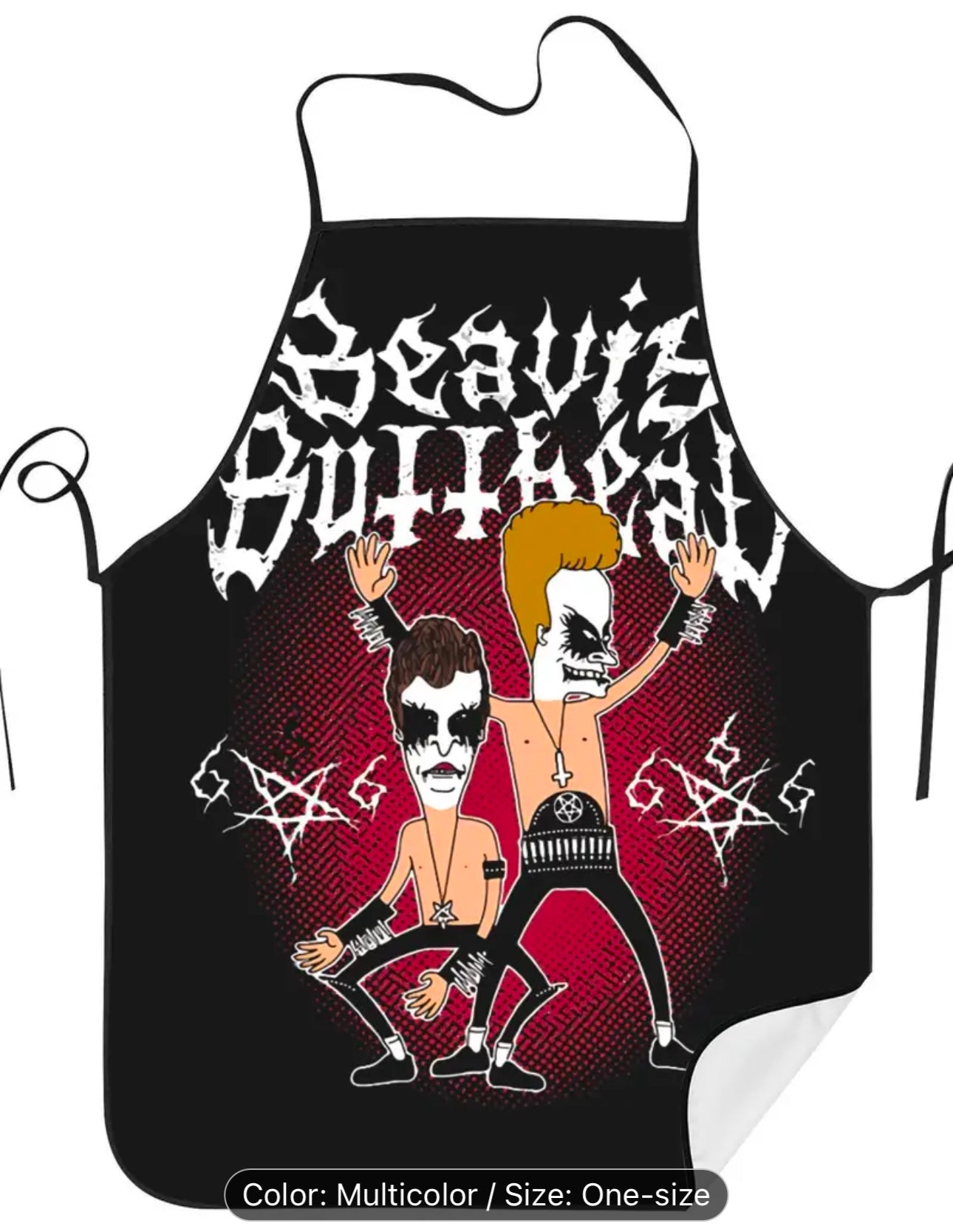 Pop art apron