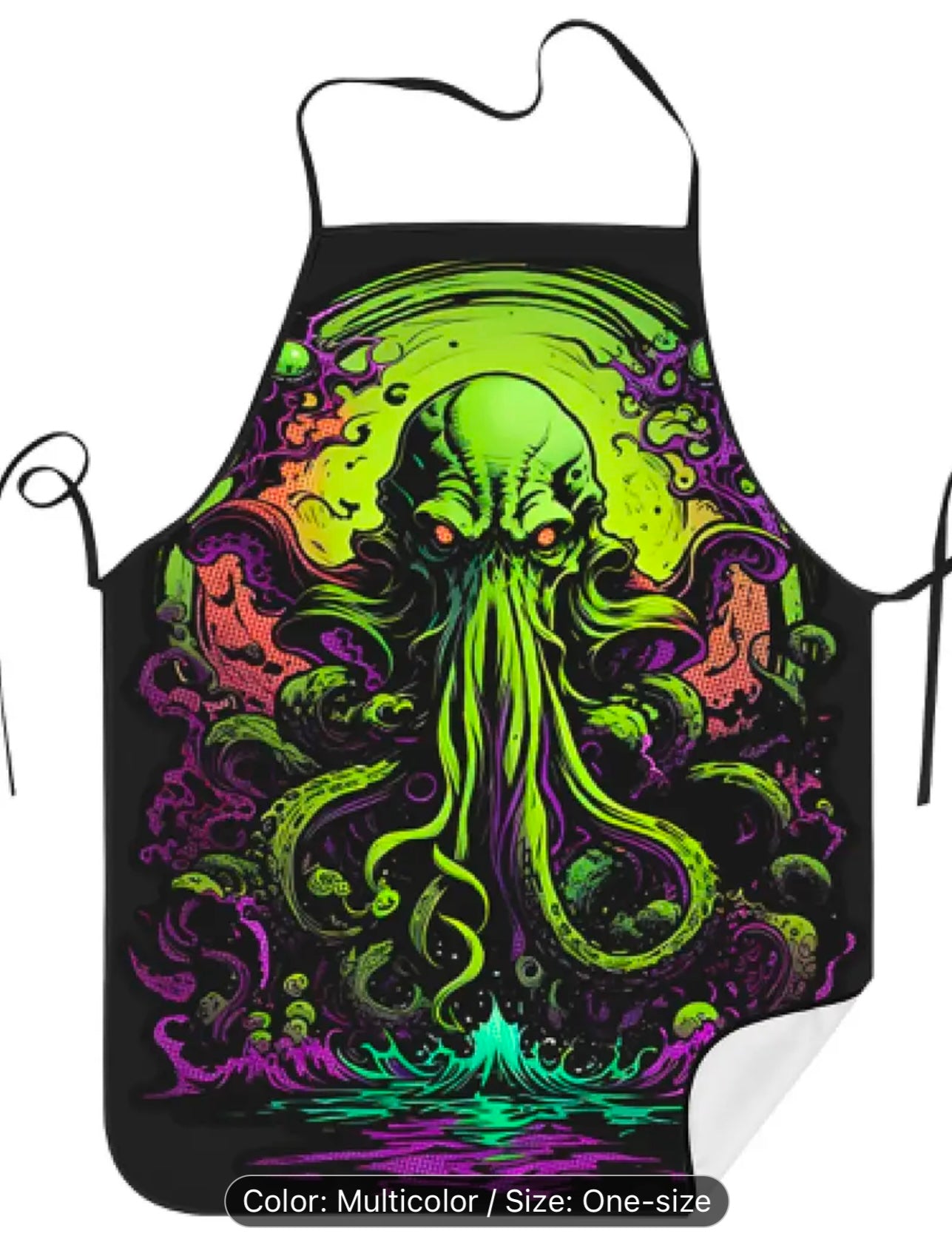 Pop art apron