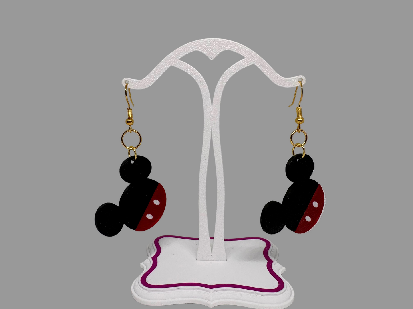 Mickey Mouse Ears Earrings