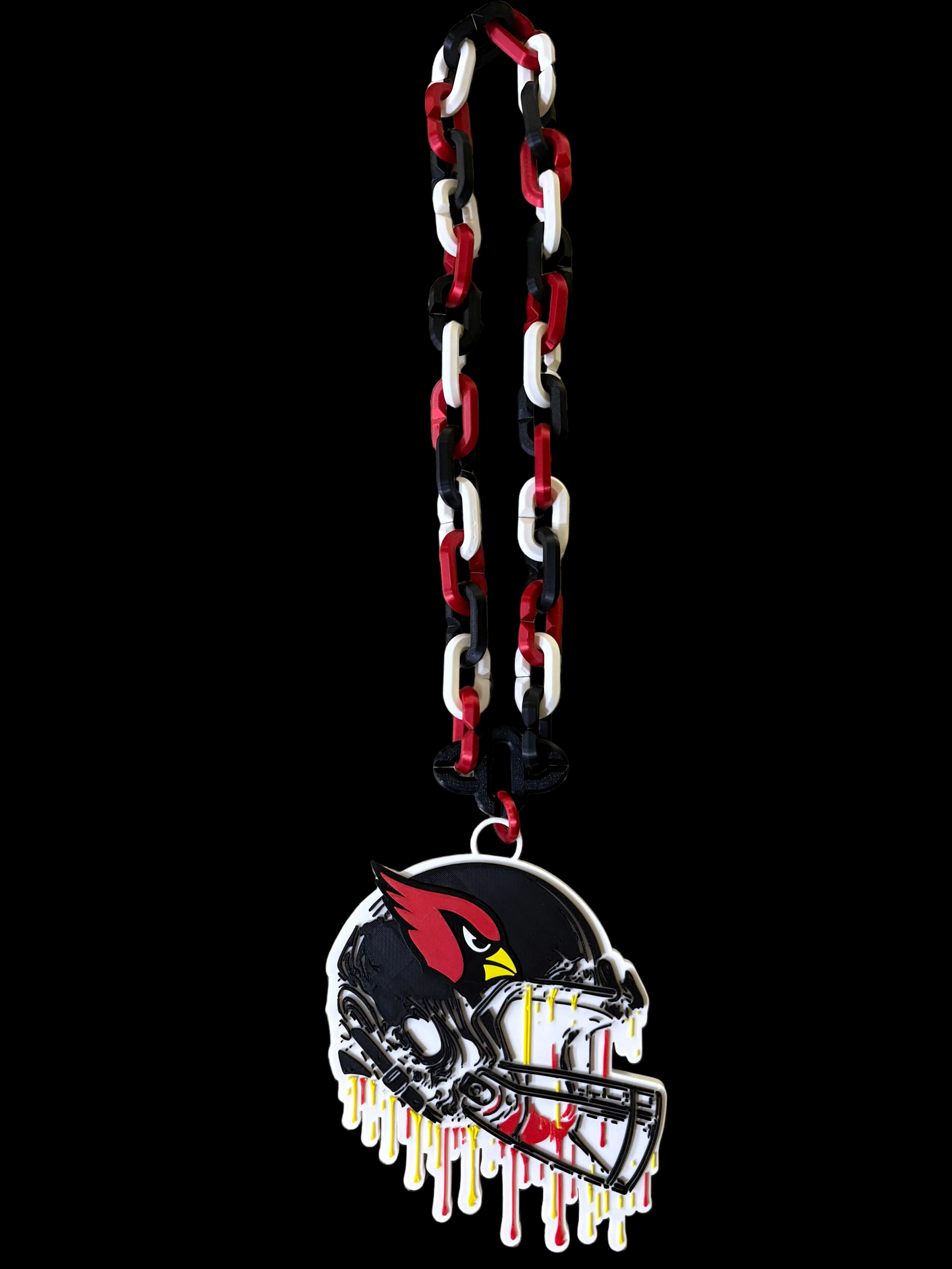Arizona Cardinals Dripping Helmet Hype Chain