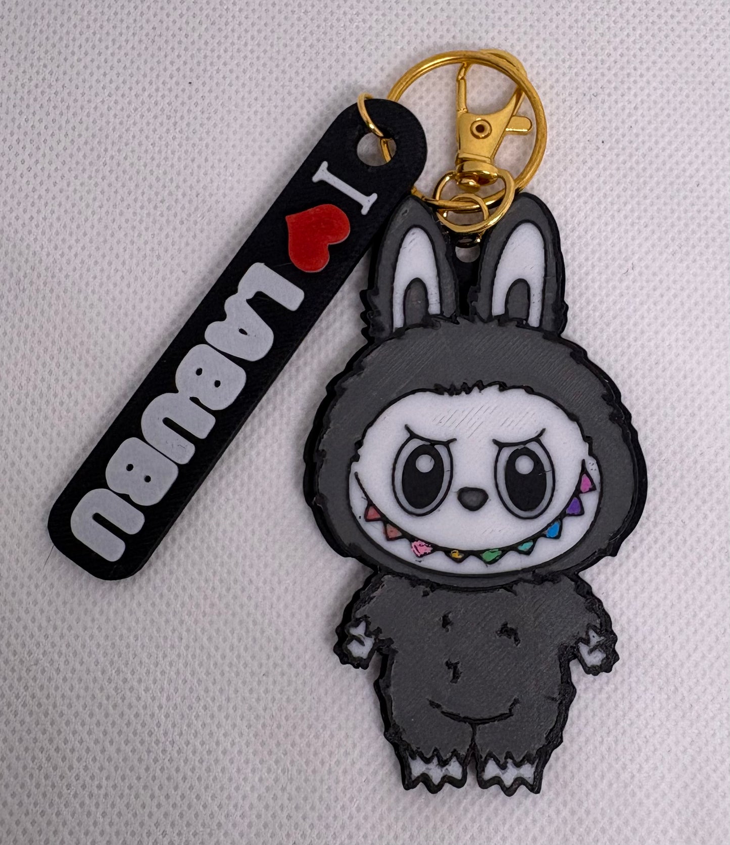 Labubu/Lafufu Gold Keychains