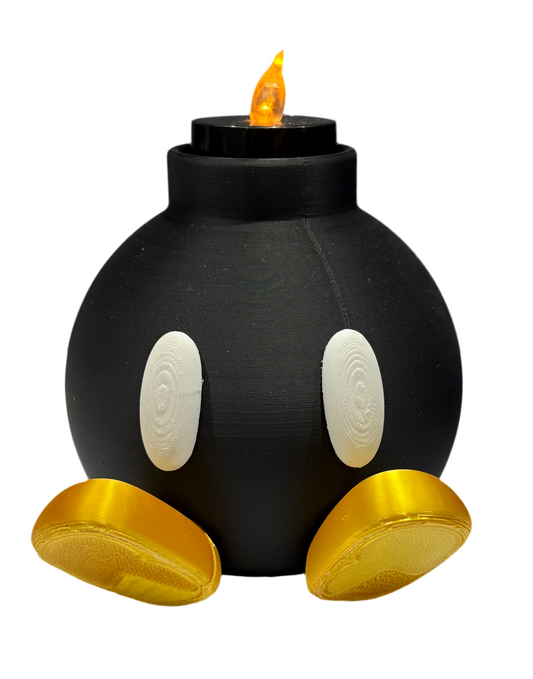 Super Mario Bomb Omb Tea light Candle Holder