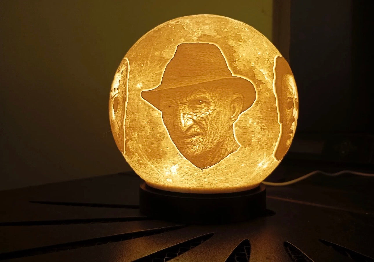 Horror Character Collection LED Moon Lamp