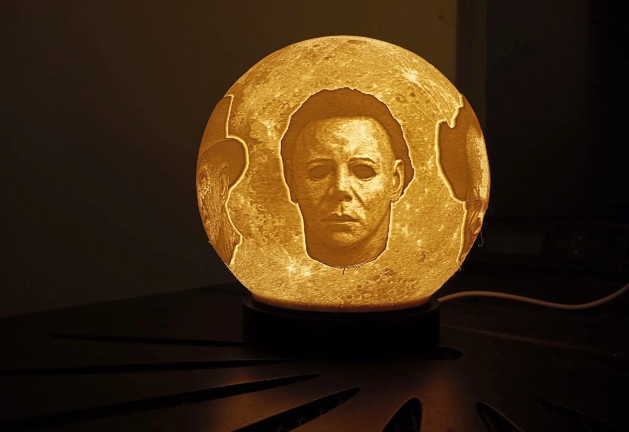 Horror Character Collection LED Moon Lamp