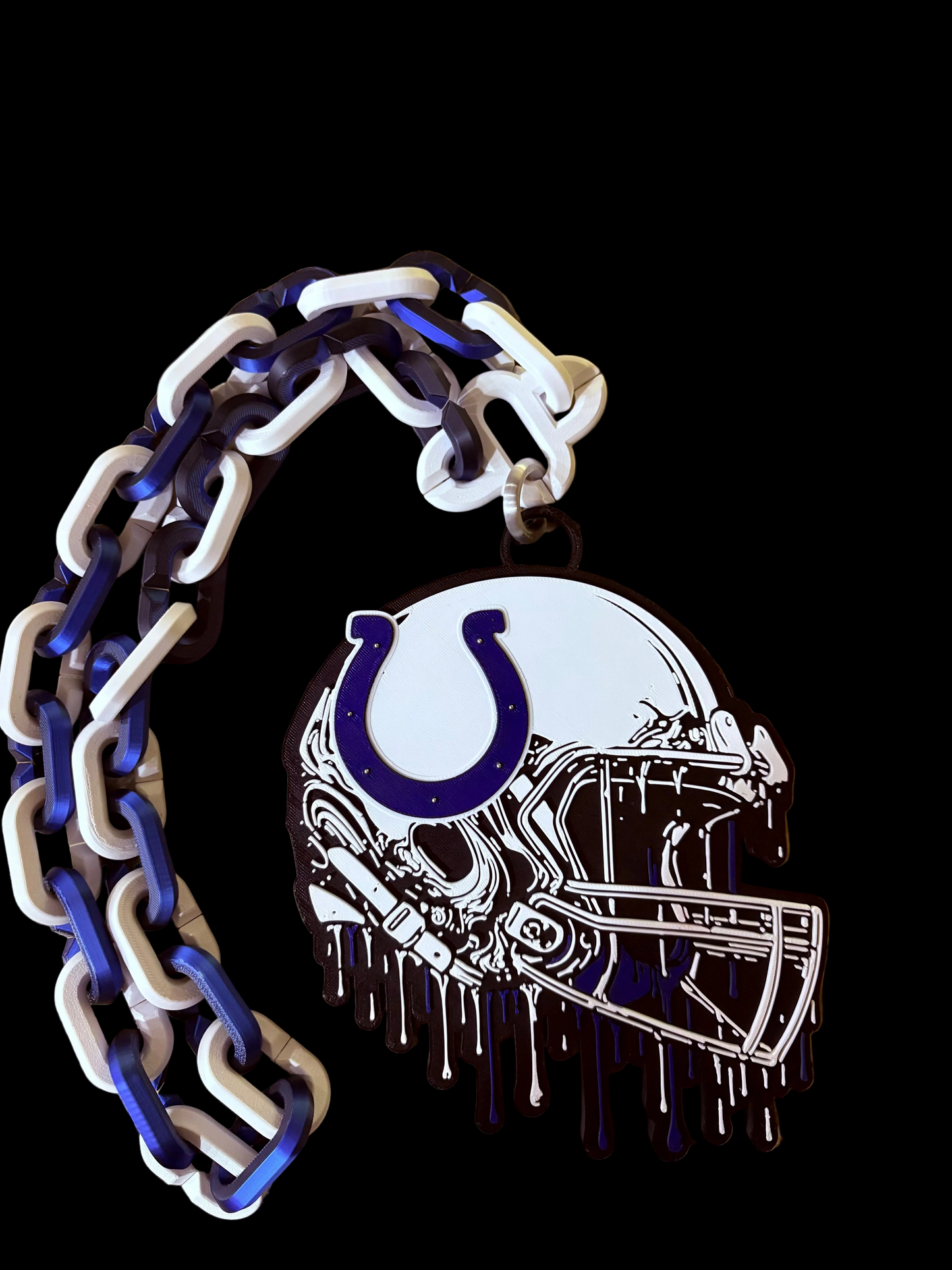 Indianapolis Colts Oversized Dripping Helmet Hype Chain