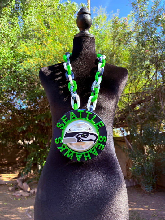 Seattle Seahawks Oversized, Spinner Hype Chain