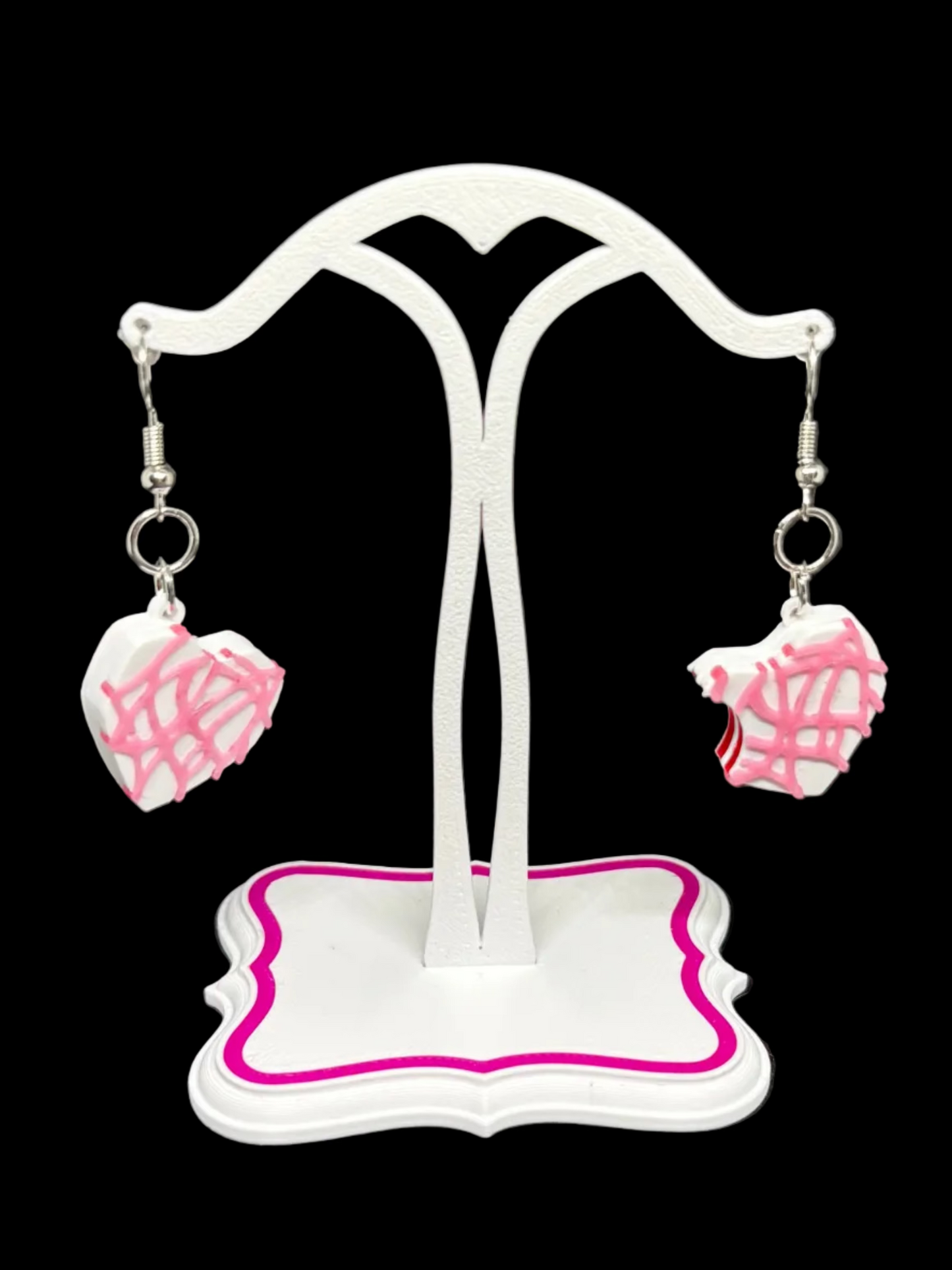 Little Debbie Be My Valentine Snack Cake Earrings