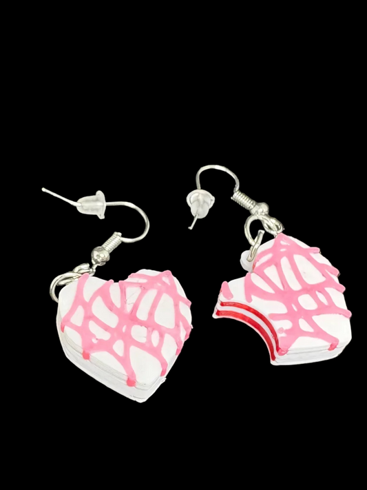 Little Debbie Be My Valentine Snack Cake Earrings