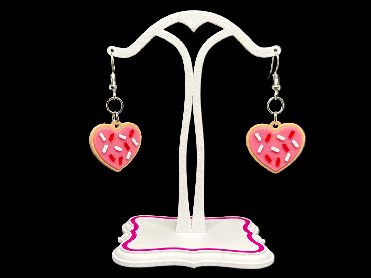 Valentines Day Sugar Cookie Earrings