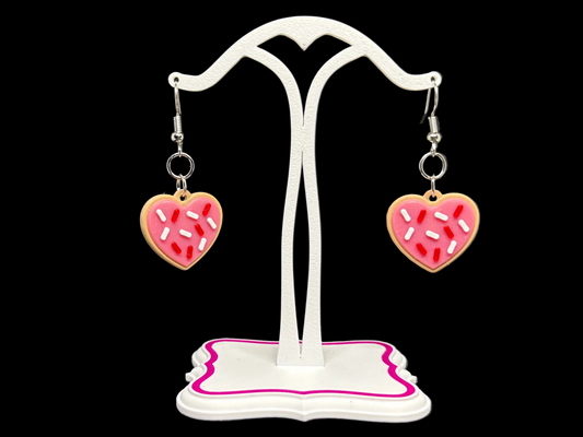 Valentines Day Sugar Cookie Earrings