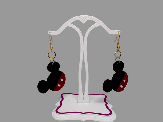 Mickey Mouse Ears Earrings