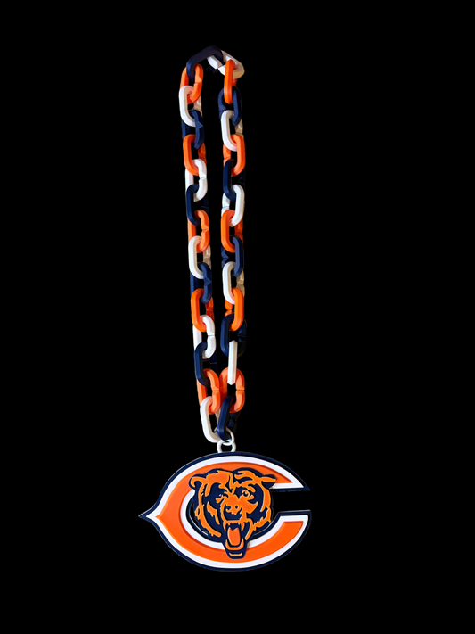 Chicago Bears Oversized Hype Chain Double Logo