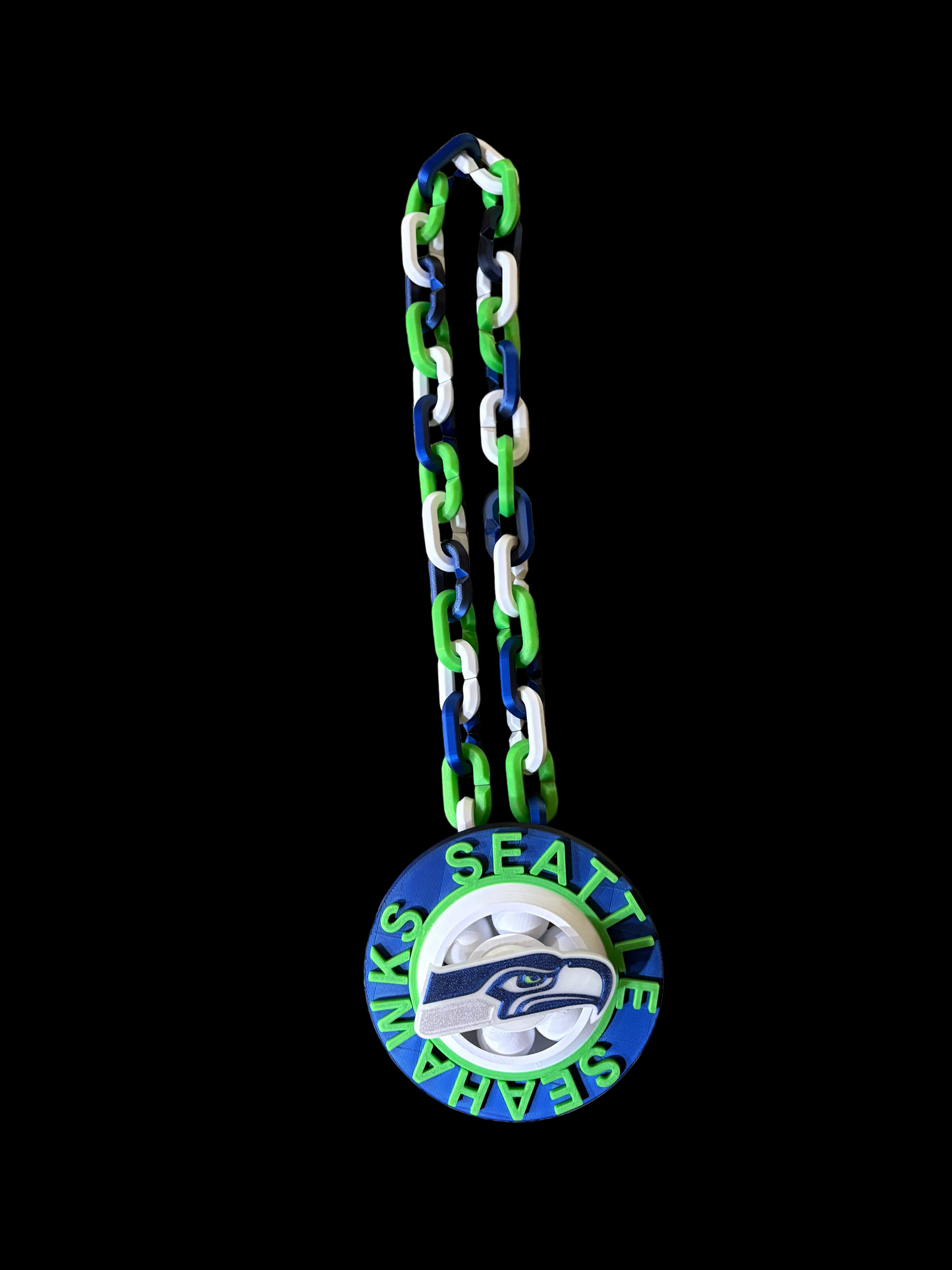 Seattle Seahawks Oversized, Spinner Hype Chain