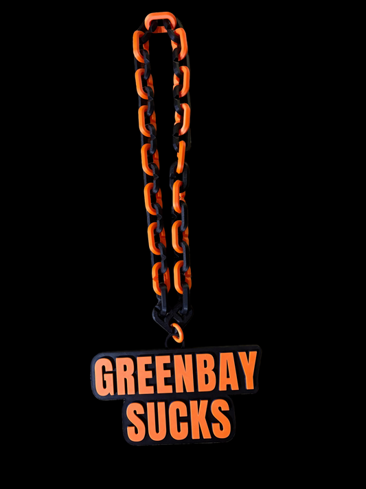 Green Bay Sucks Oversized Hype Chain