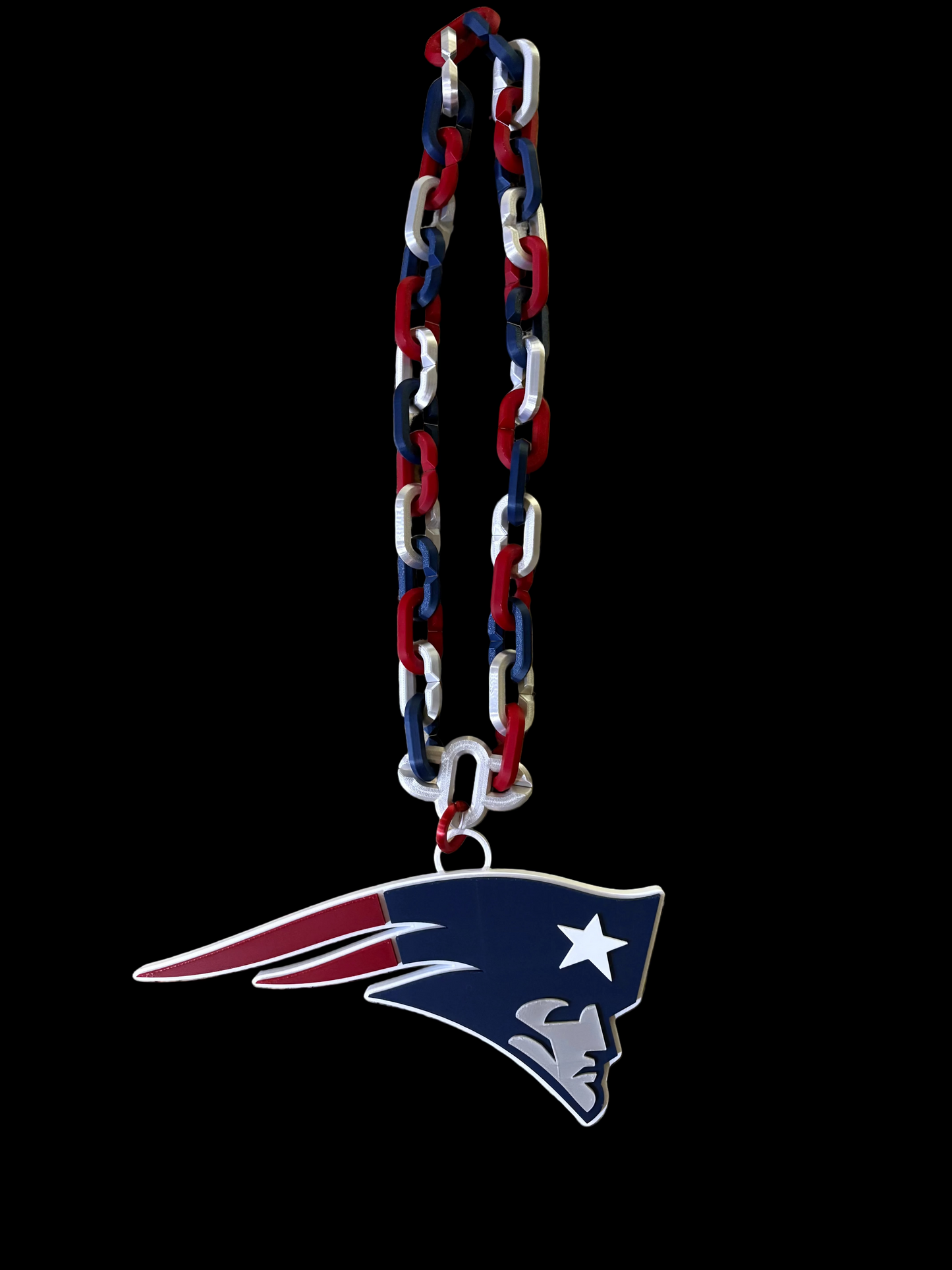 New England Patriots Oversized Patriot Silhouette Hype Chain