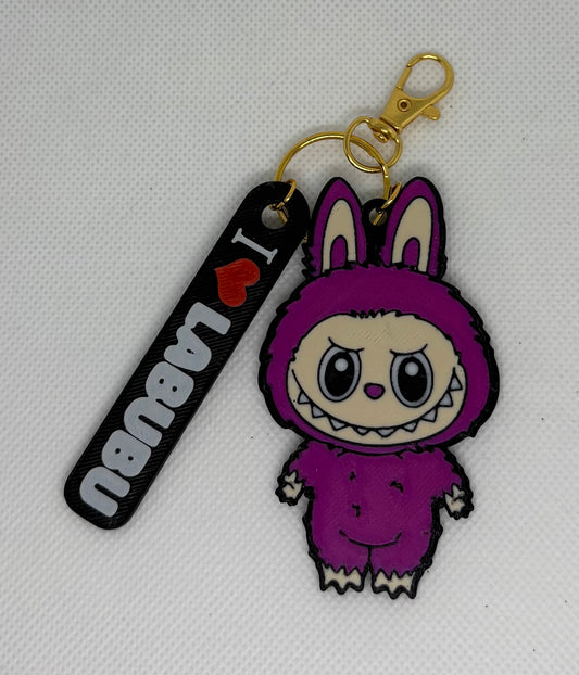 Labubu/Lafufu Gold Keychains