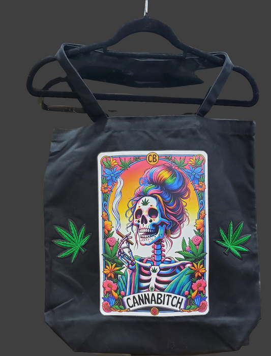 420 Friendly, Gothic Tote Bag