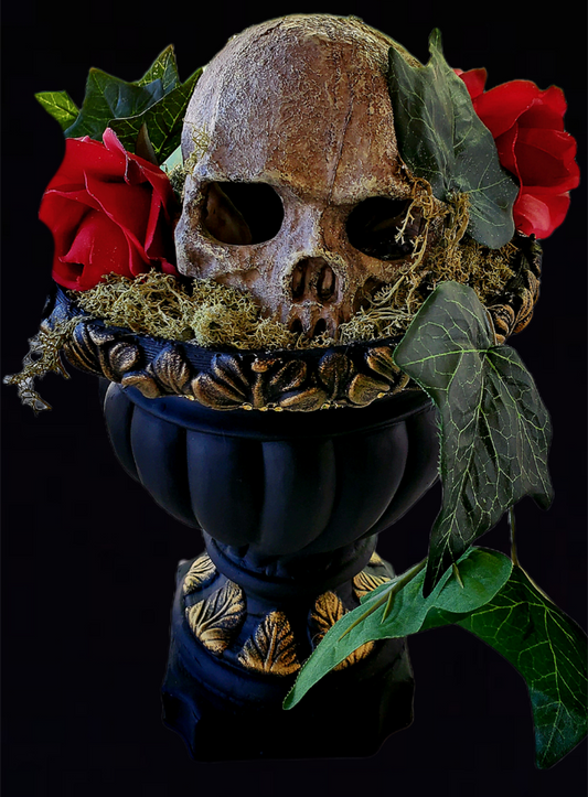 Skull Vase